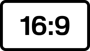 Bild som visar bild förhållandet 16:9